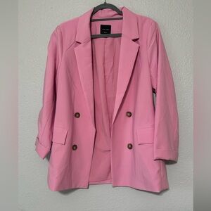 Love Tree Pink Women's Blazer